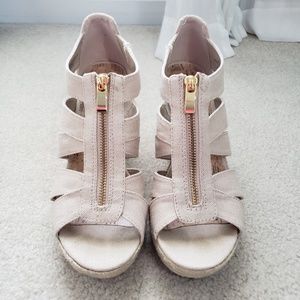 Espadrille platform wedges